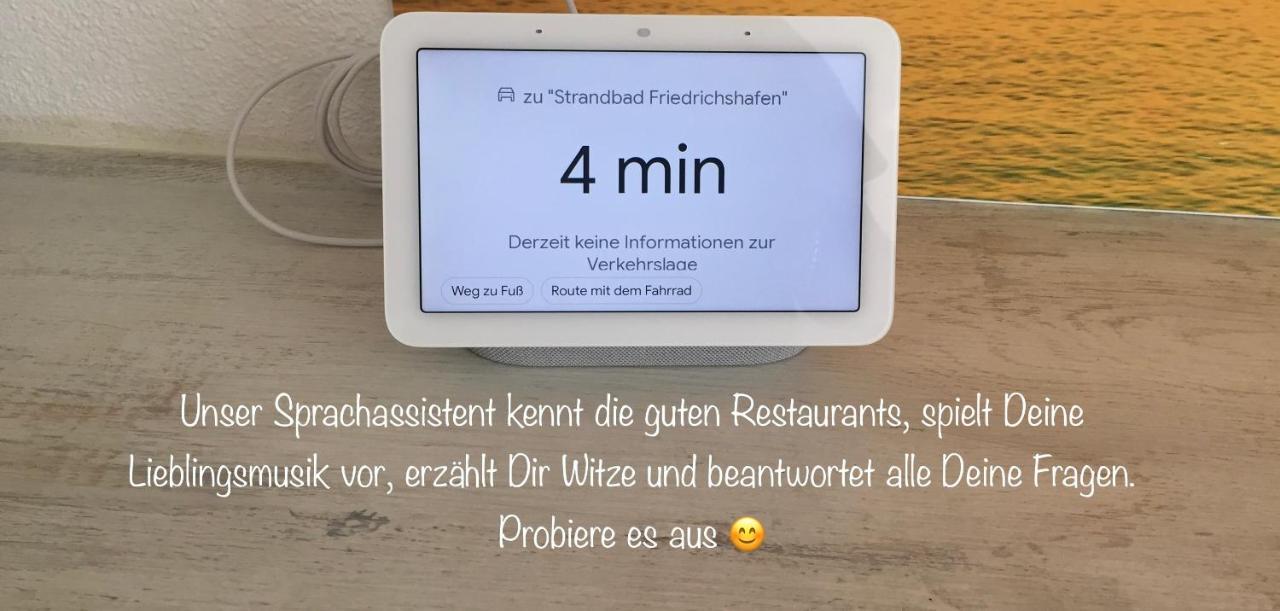 Ferienwohnung Am Bodensee- Zentrale Lage, Free Parking And Wifi, 109 M2, Privater Garten, 7 Gaeste, 2X Kingsize Boxspringbett, Familienfreundlich FDH 외부 사진