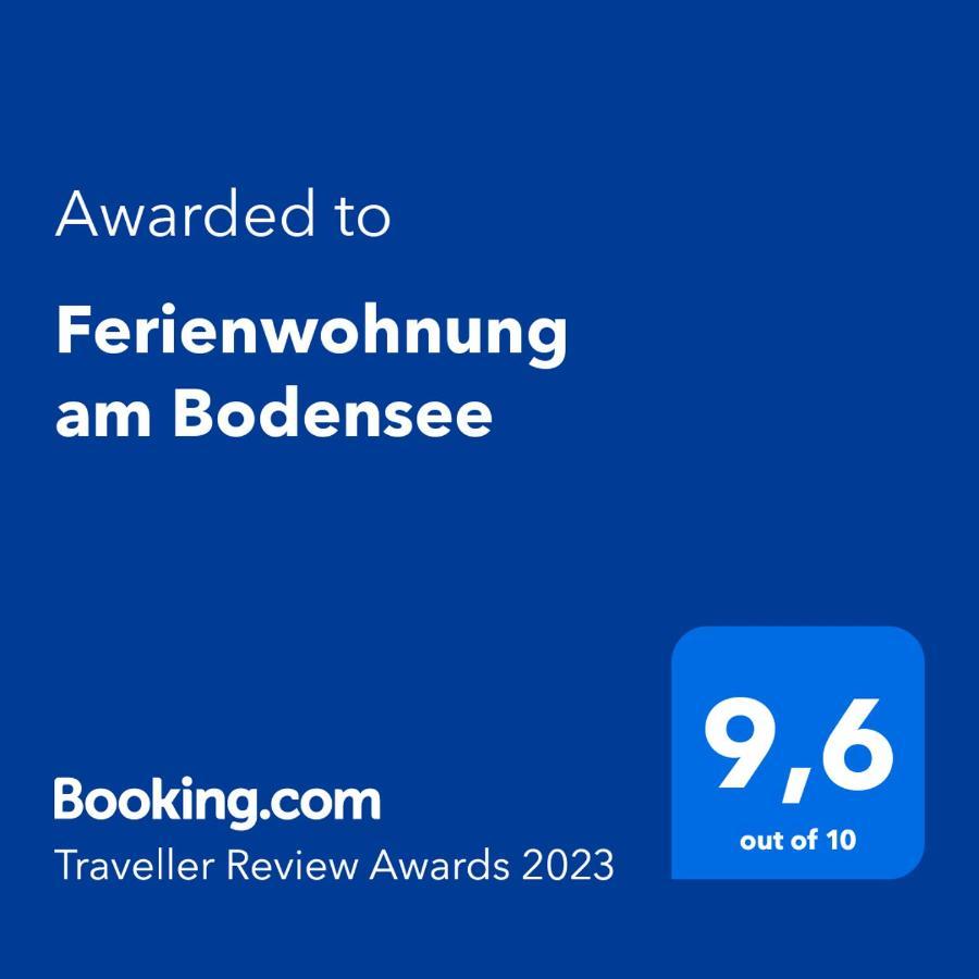 Ferienwohnung Am Bodensee- Zentrale Lage, Free Parking And Wifi, 109 M2, Privater Garten, 7 Gaeste, 2X Kingsize Boxspringbett, Familienfreundlich FDH 외부 사진